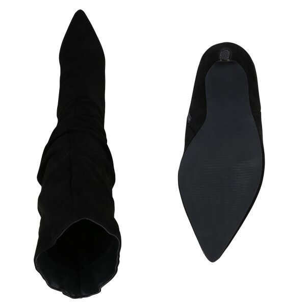 Stiefelparadies Damen High Heels in Schwarz Blitzverkäufe