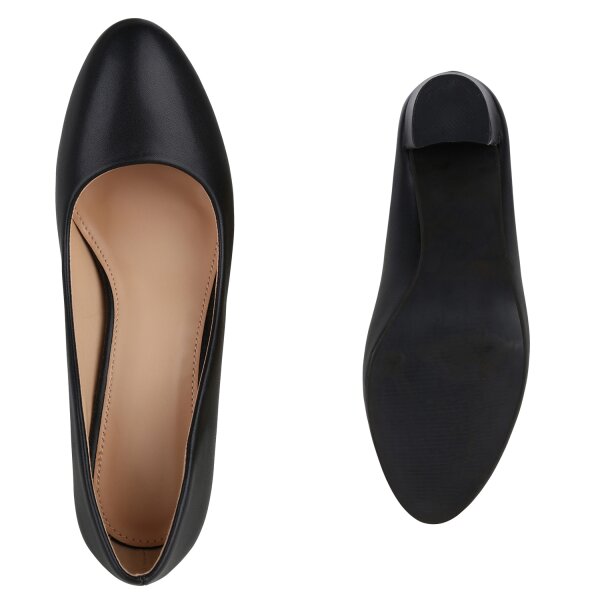 Stiefelparadies Damen Klassische Pumps in Grün Rabatt