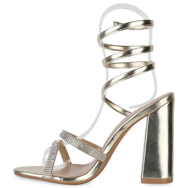 Stiefelparadies Damen High Heels in Silber Clearance-Verkauf