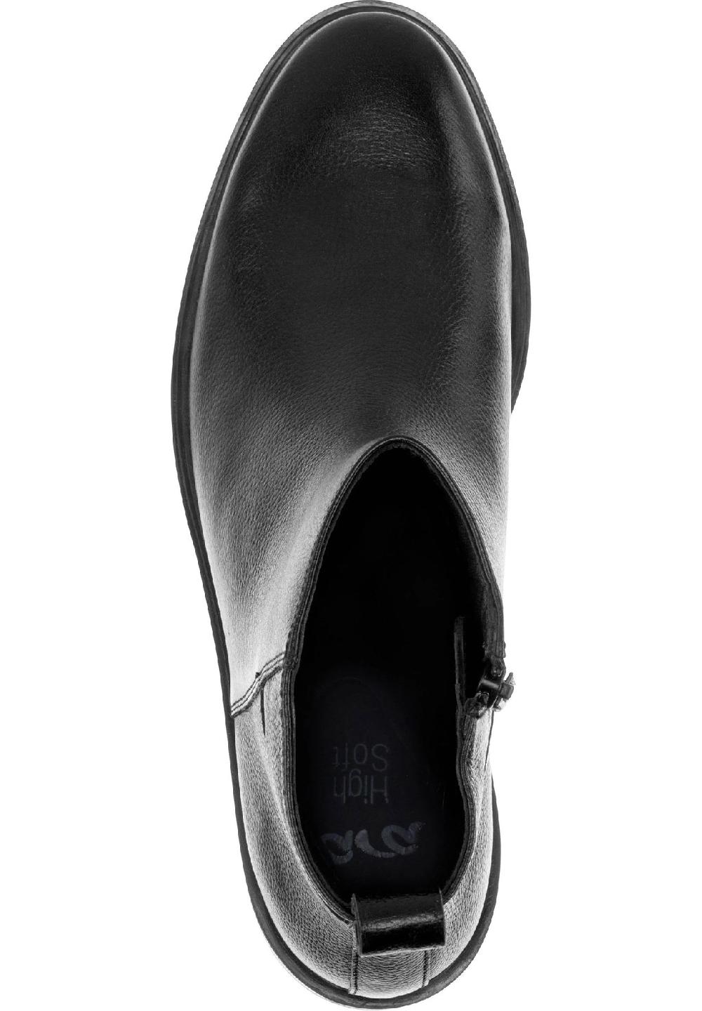 ara® Ankle Boots Glattleder Reißverschluss für Damen Räumungsverkauf