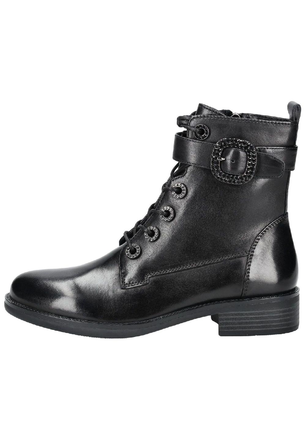REGARDE LE CIEL Leder Stiefelette Große Rabatte