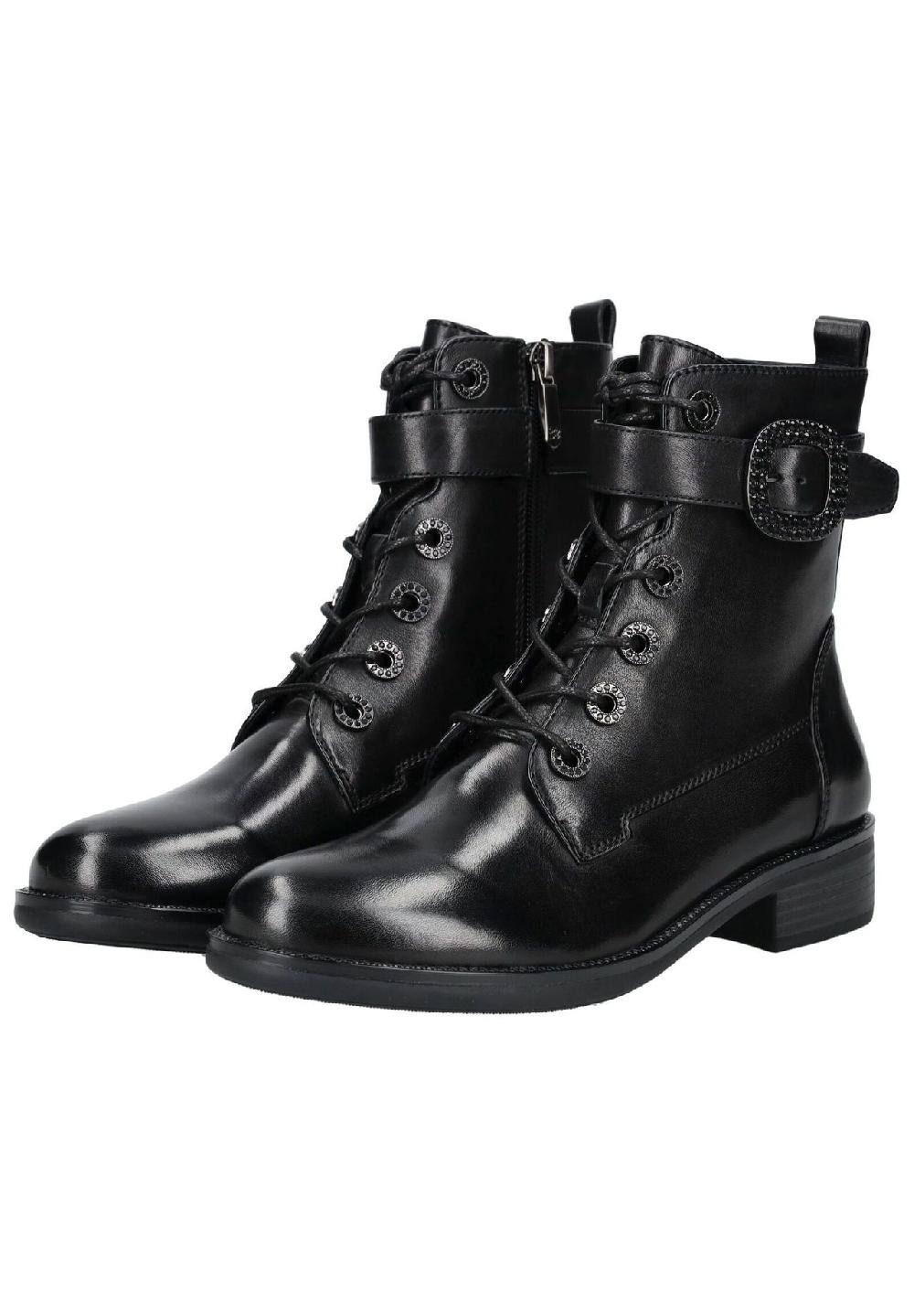 REGARDE LE CIEL Leder Stiefelette Große Rabatte