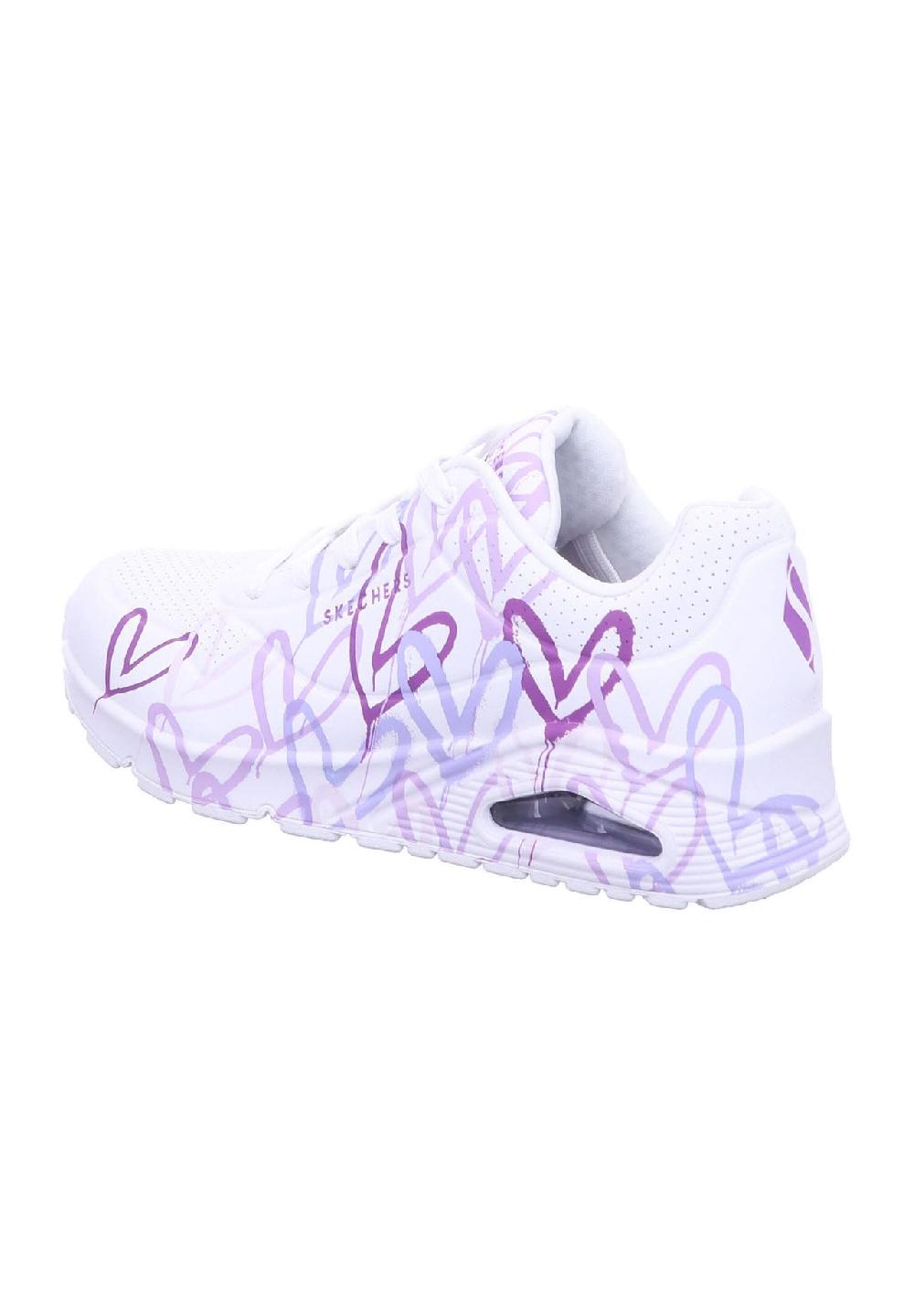 SKECHERS® Uno Sneaker "Spread The Love" Kunstleder für Damen Saisonale Angebote