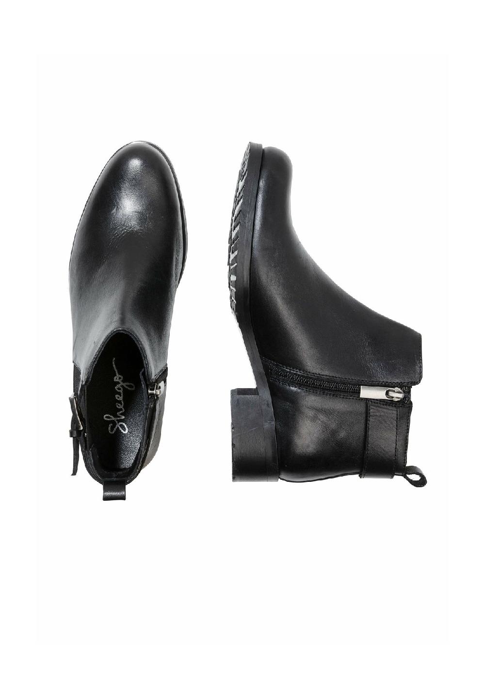 sheego Stiefelette mit Band und Schnalle am Schaft Fabrikladen