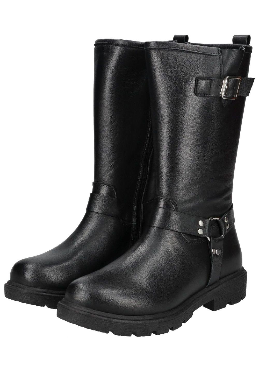 Andrea Conti® Glattleder Stiefel Fabrikverkauf