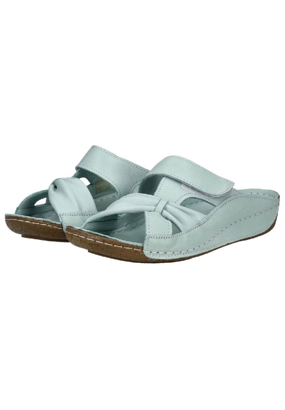 Andrea Conti® Leder Pantoletten Fabrikpreis