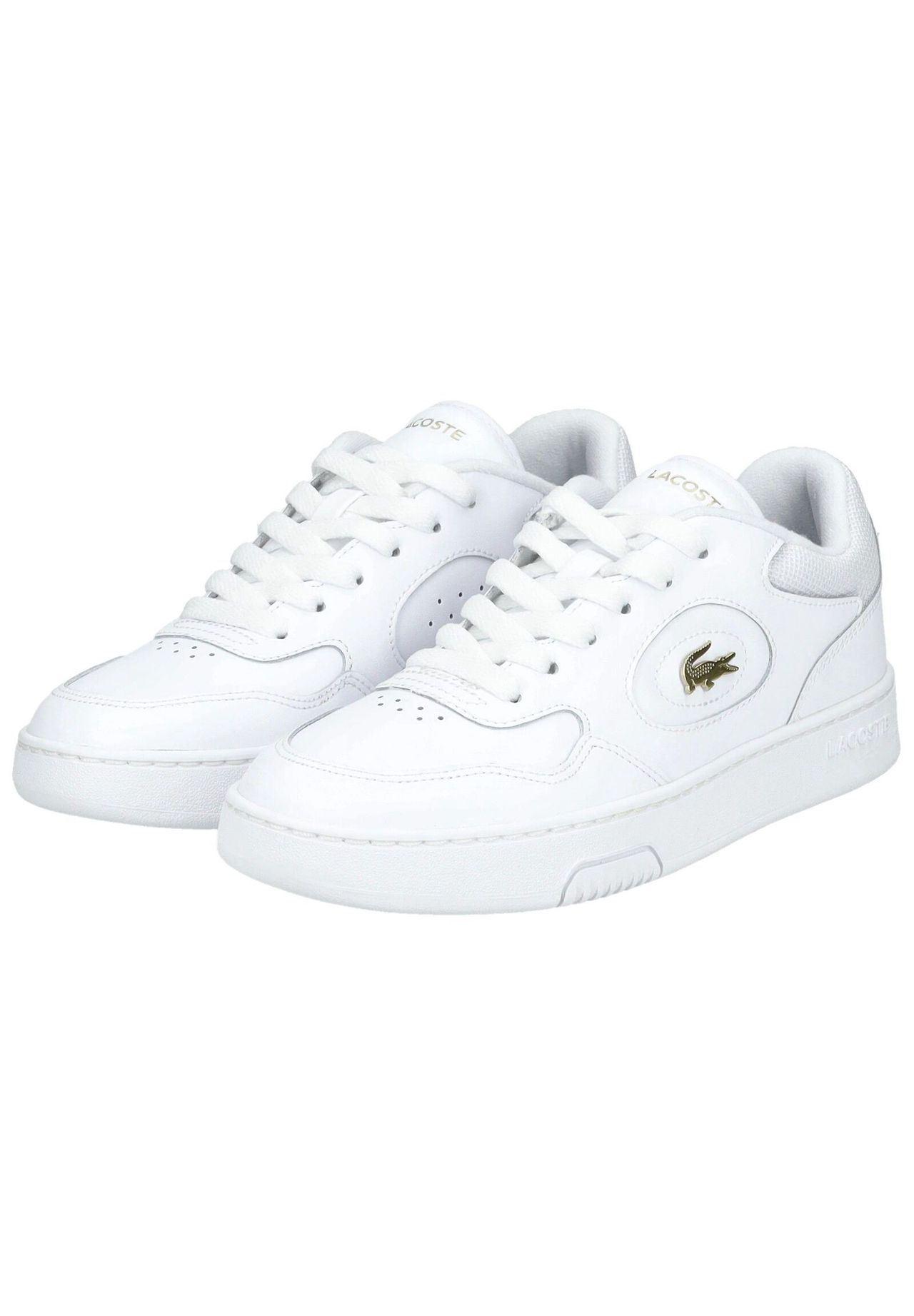 LACOSTE Leder/Textil Sneaker Weihnachtsangebot