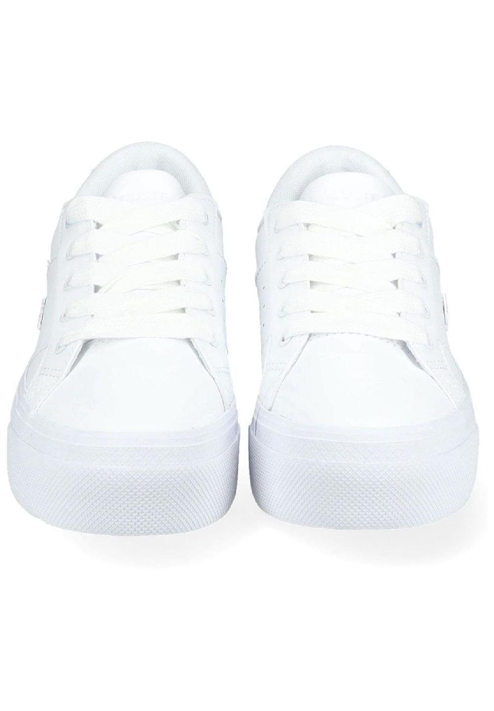LACOSTE Leder/Textil Sneaker Valentinstagsangebot