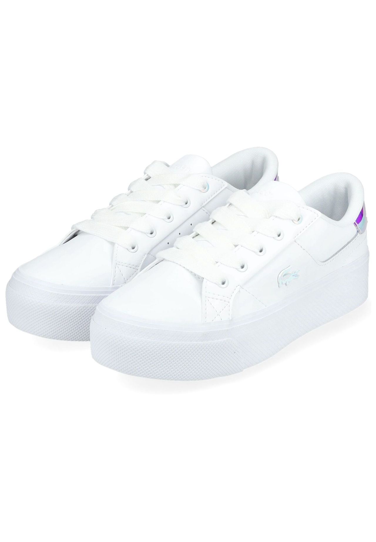 LACOSTE Leder/Textil Sneaker Valentinstagsangebot