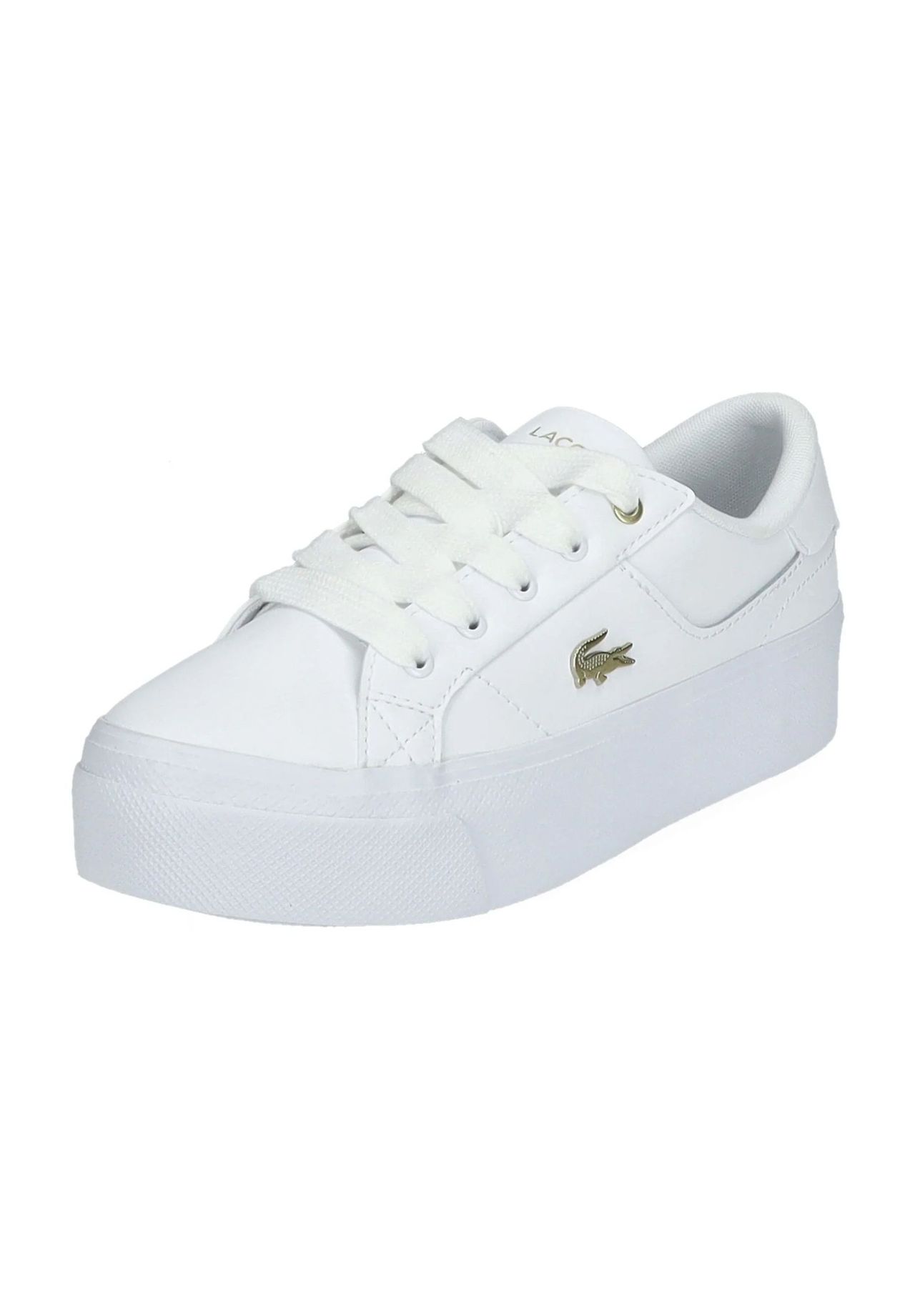 LACOSTE Sneaker Leder Emblem für Damen Jubiläumsangebot