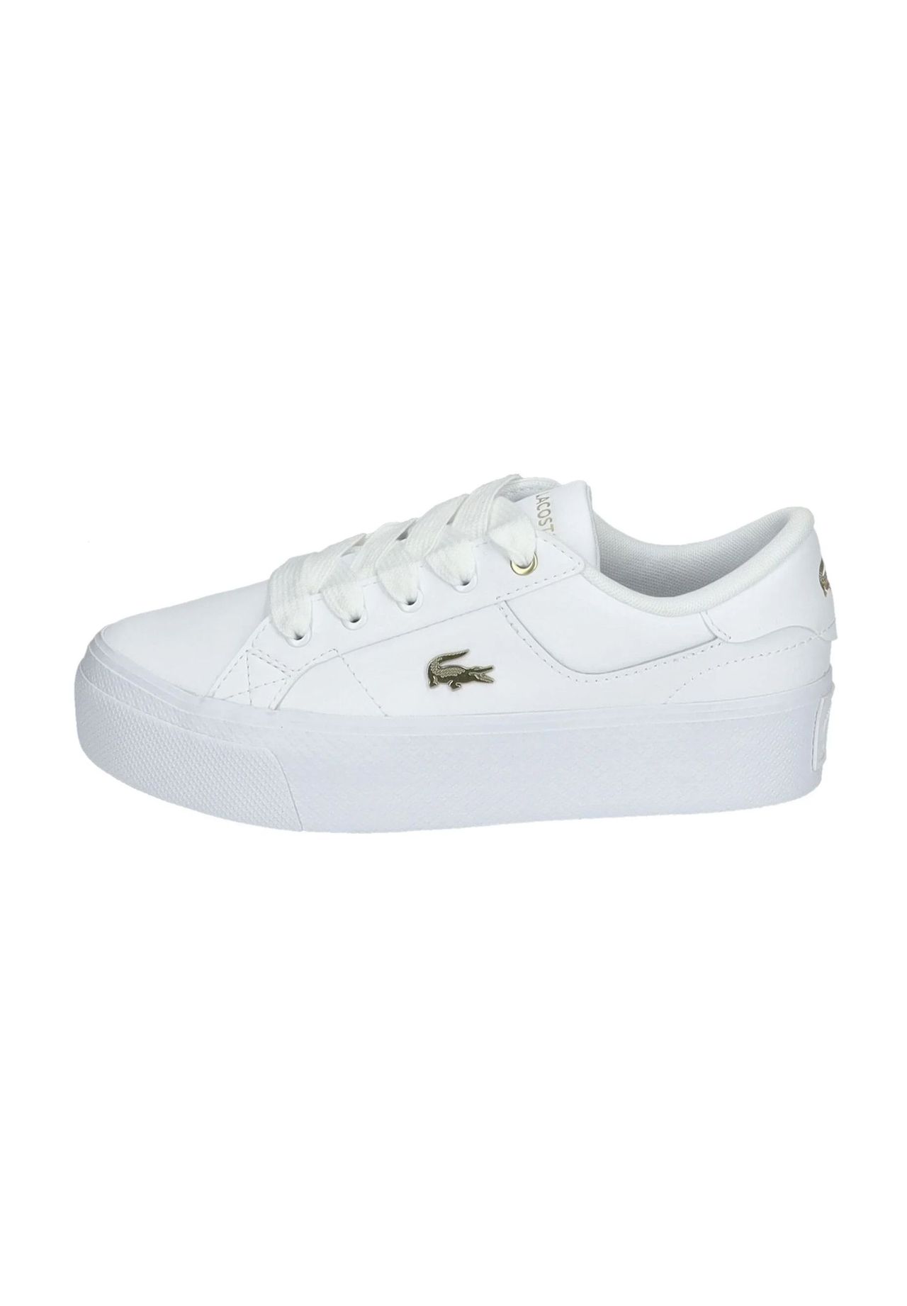 LACOSTE Sneaker Leder Emblem für Damen Jubiläumsangebot