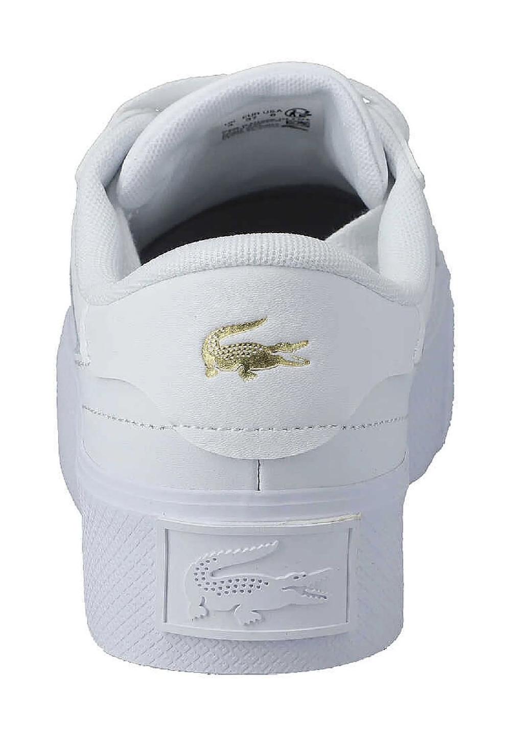 LACOSTE Sneaker Leder Emblem für Damen Lagerräumung
