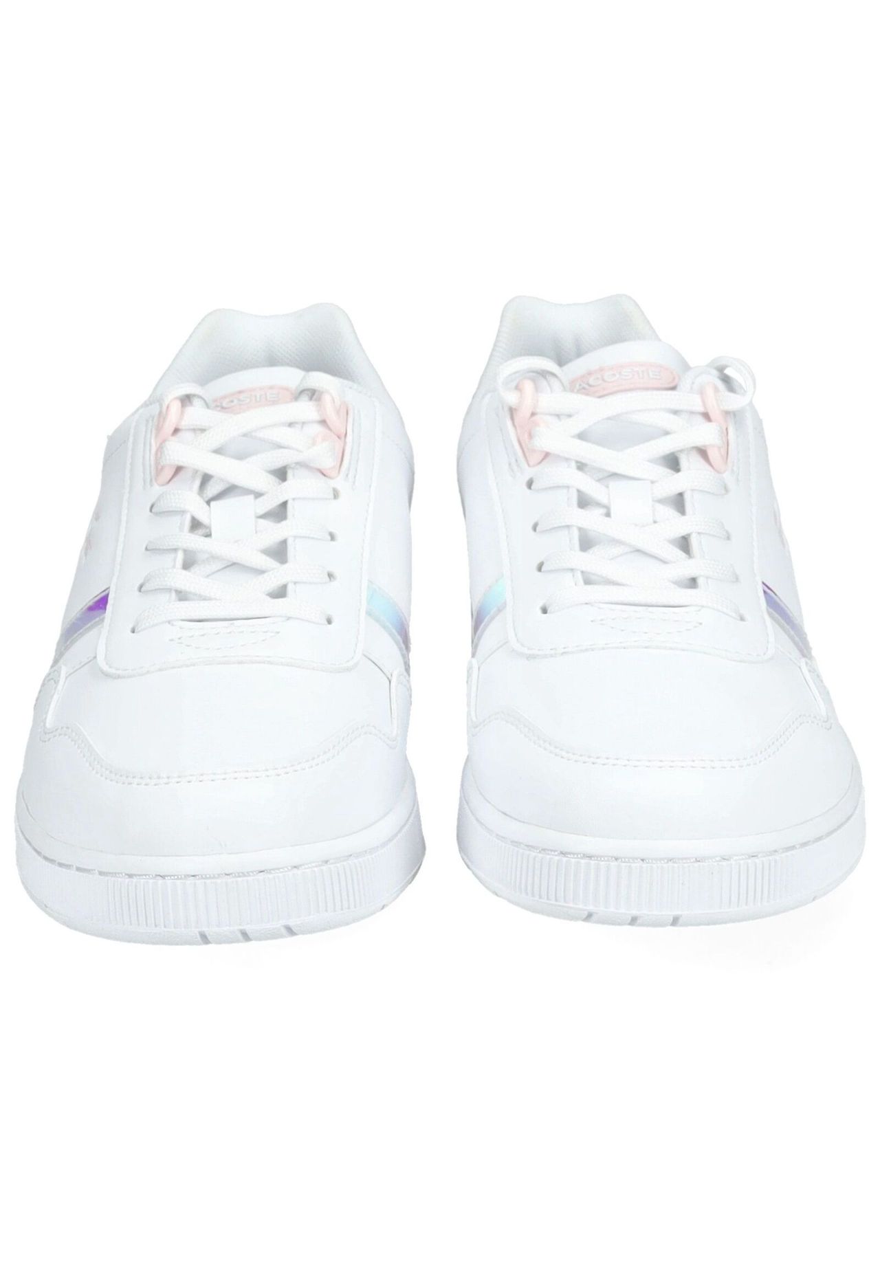 LACOSTE Lederimitat Sneaker Top Angebot