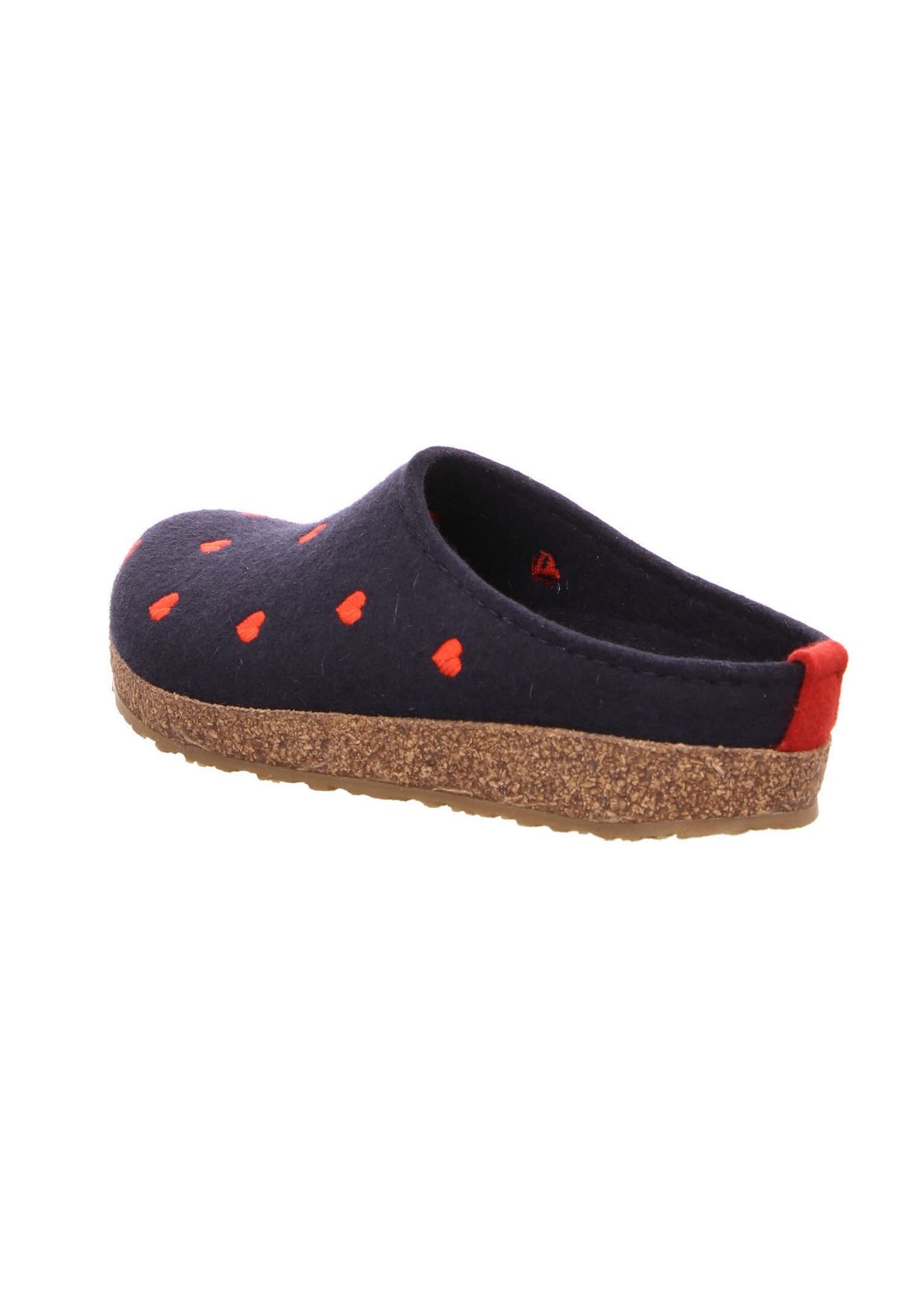 HAFLINGER Pantolette Grizzly Cuoricini Letzte 3 Tage