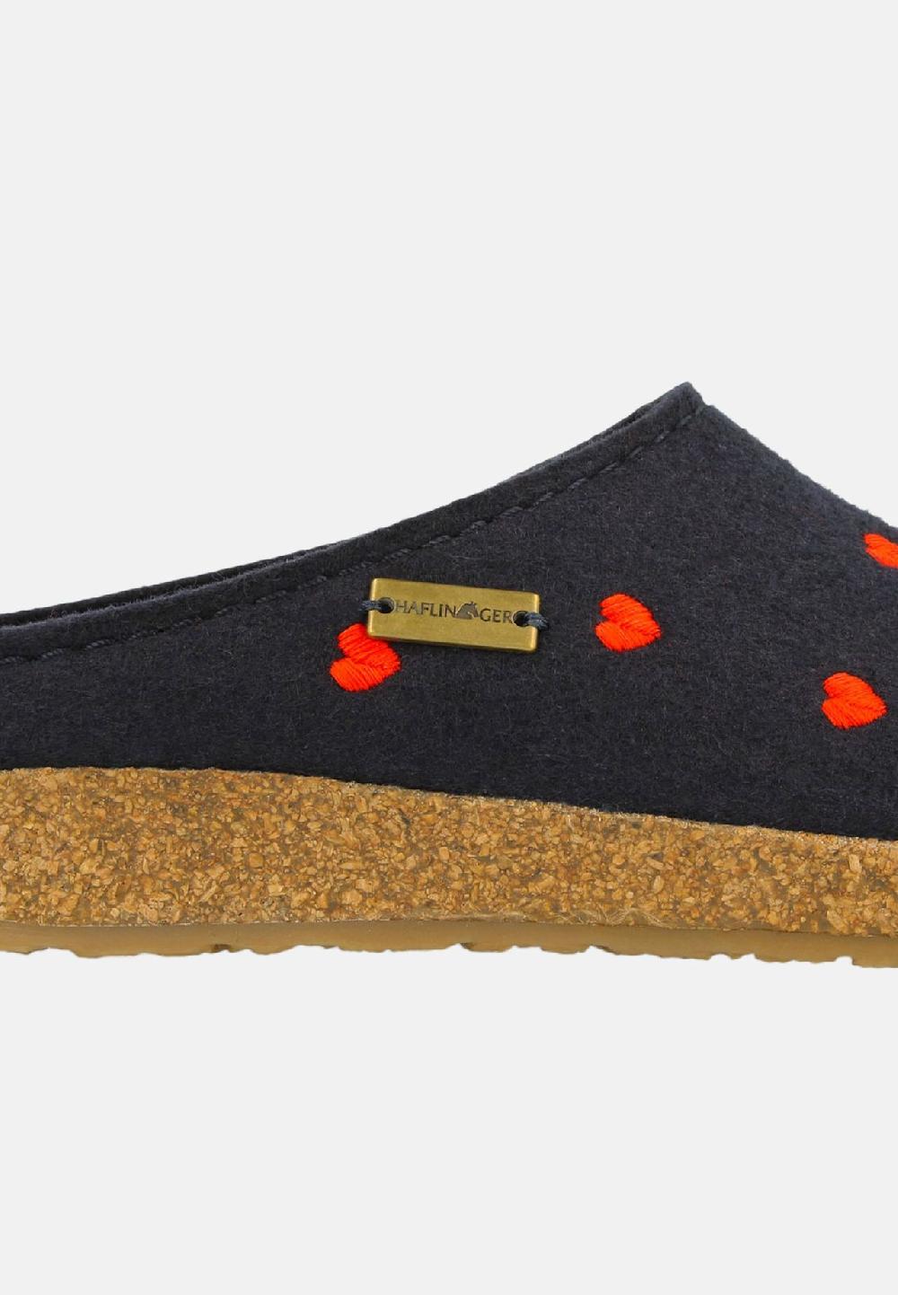 HAFLINGER Clogs Grizzly Cuoricini Neueste Stile