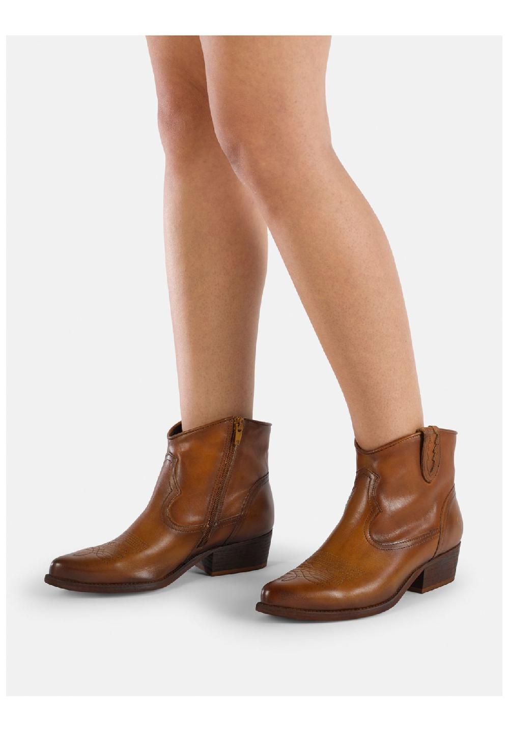 Felmini Leder Stiefelette Black Friday