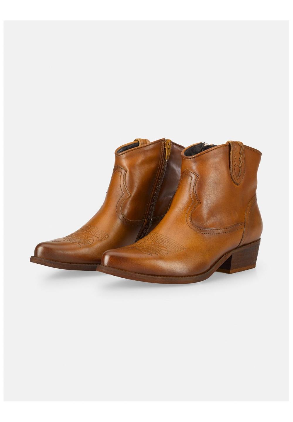 Felmini Leder Stiefelette Black Friday