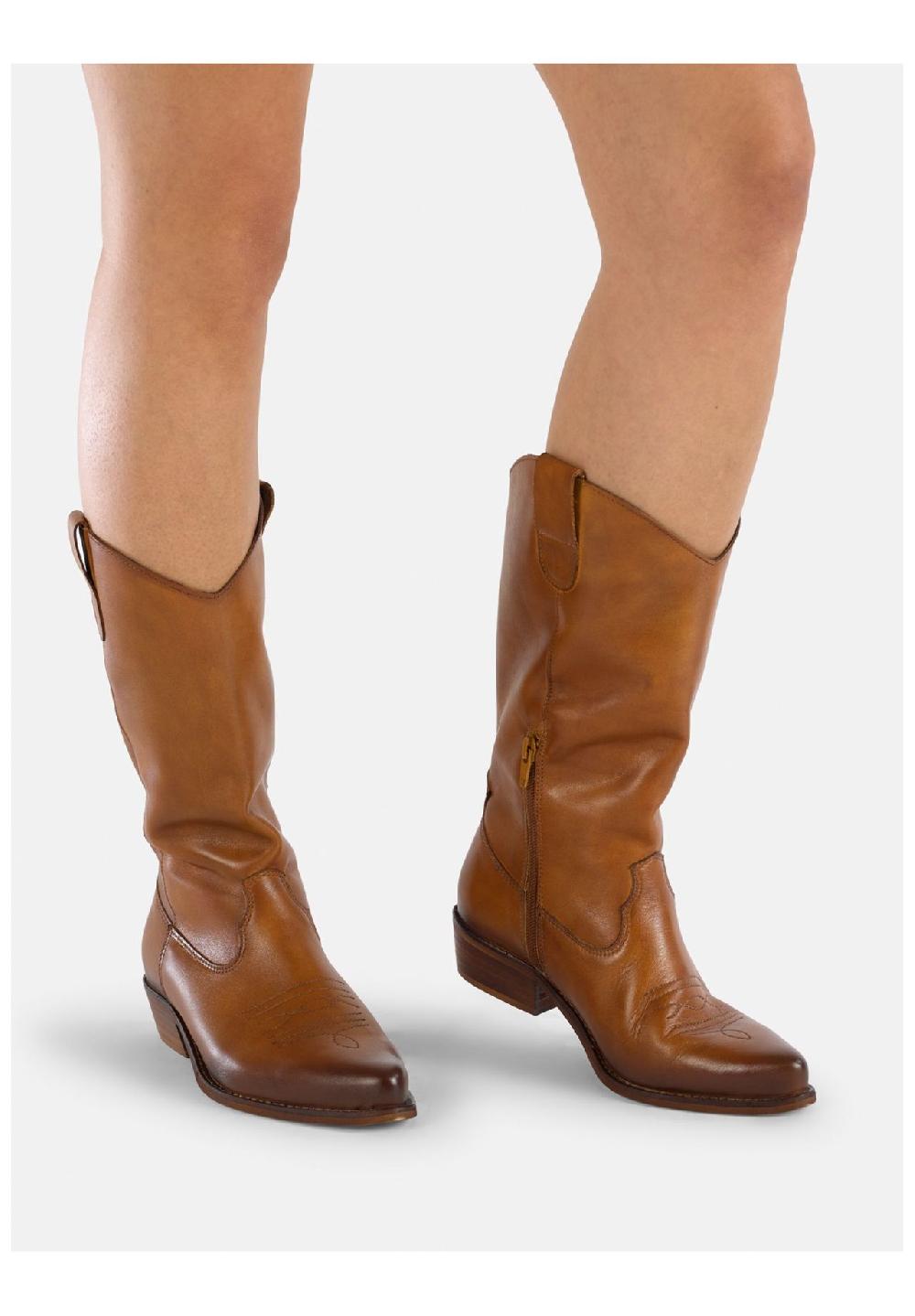 Felmini Leder Stiefel Cyber Monday