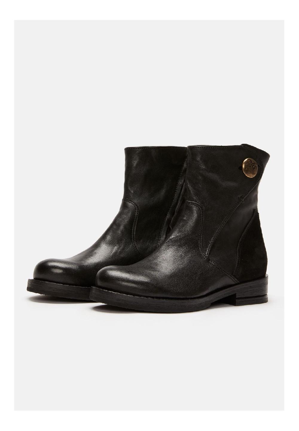 Felmini Leder Stiefelette Osterangebot