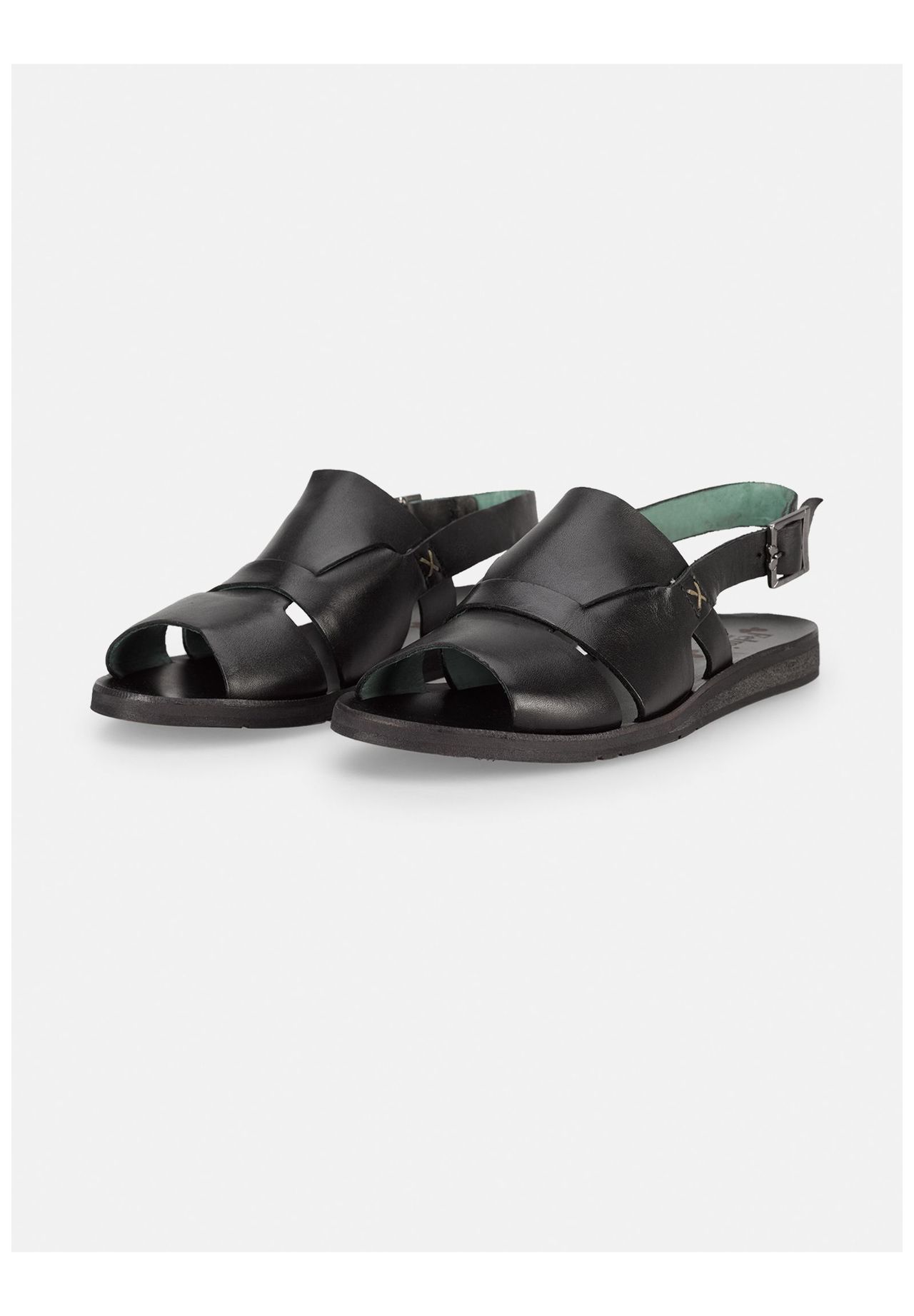 Felmini Leder Sandalen Neueste Mode