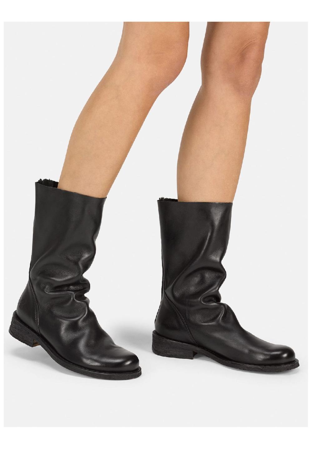 Felmini Leder Stiefel Große Rabatte