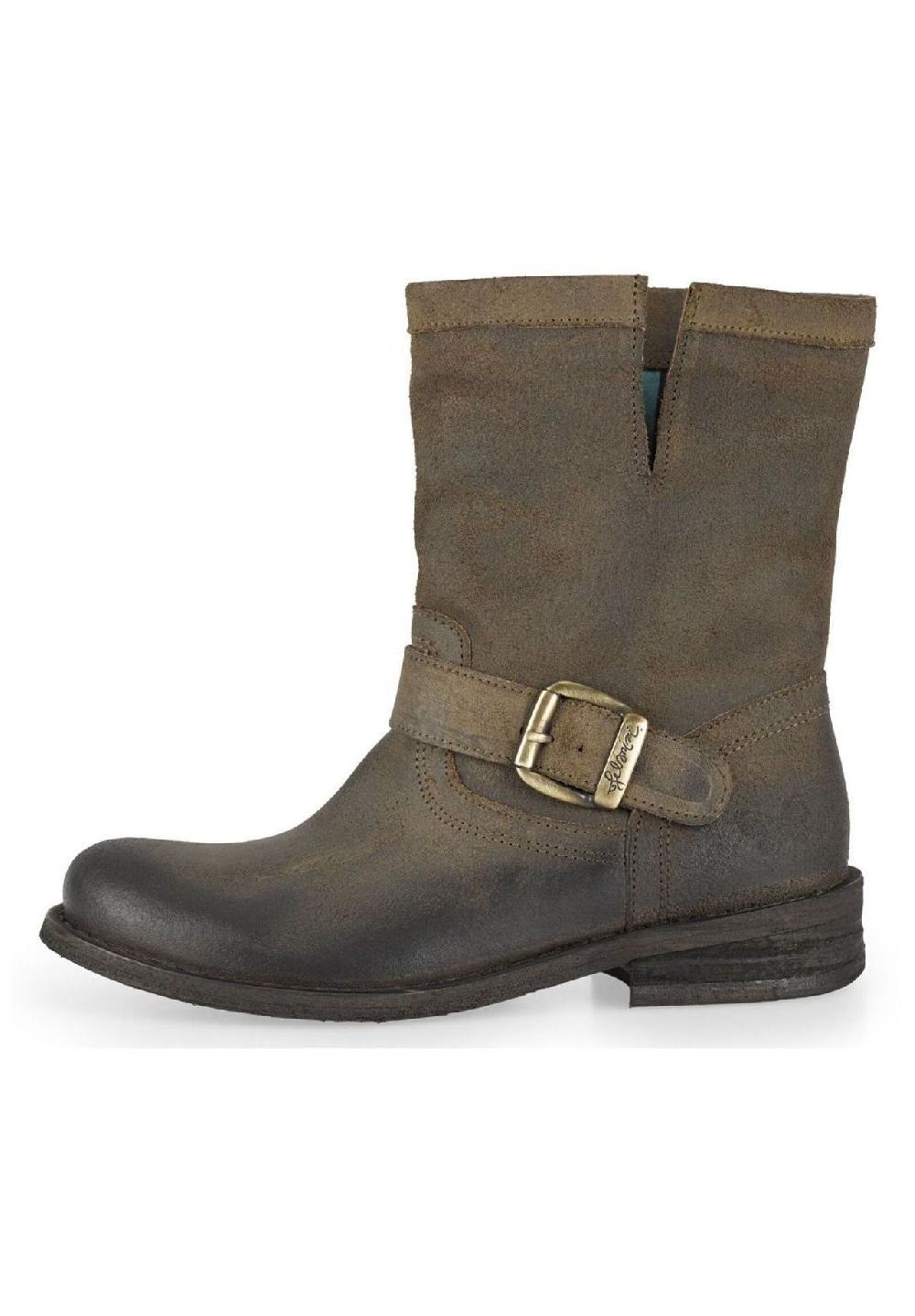 Felmini Leder Stiefelette Saisonale Angebote