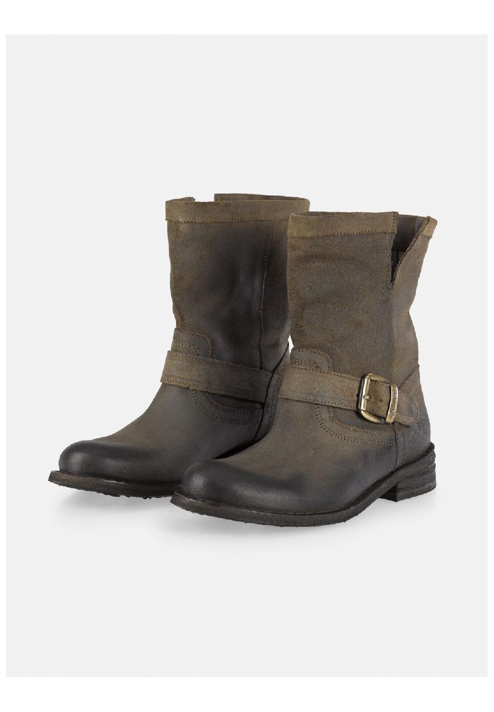 Felmini Leder Stiefelette Saisonale Angebote