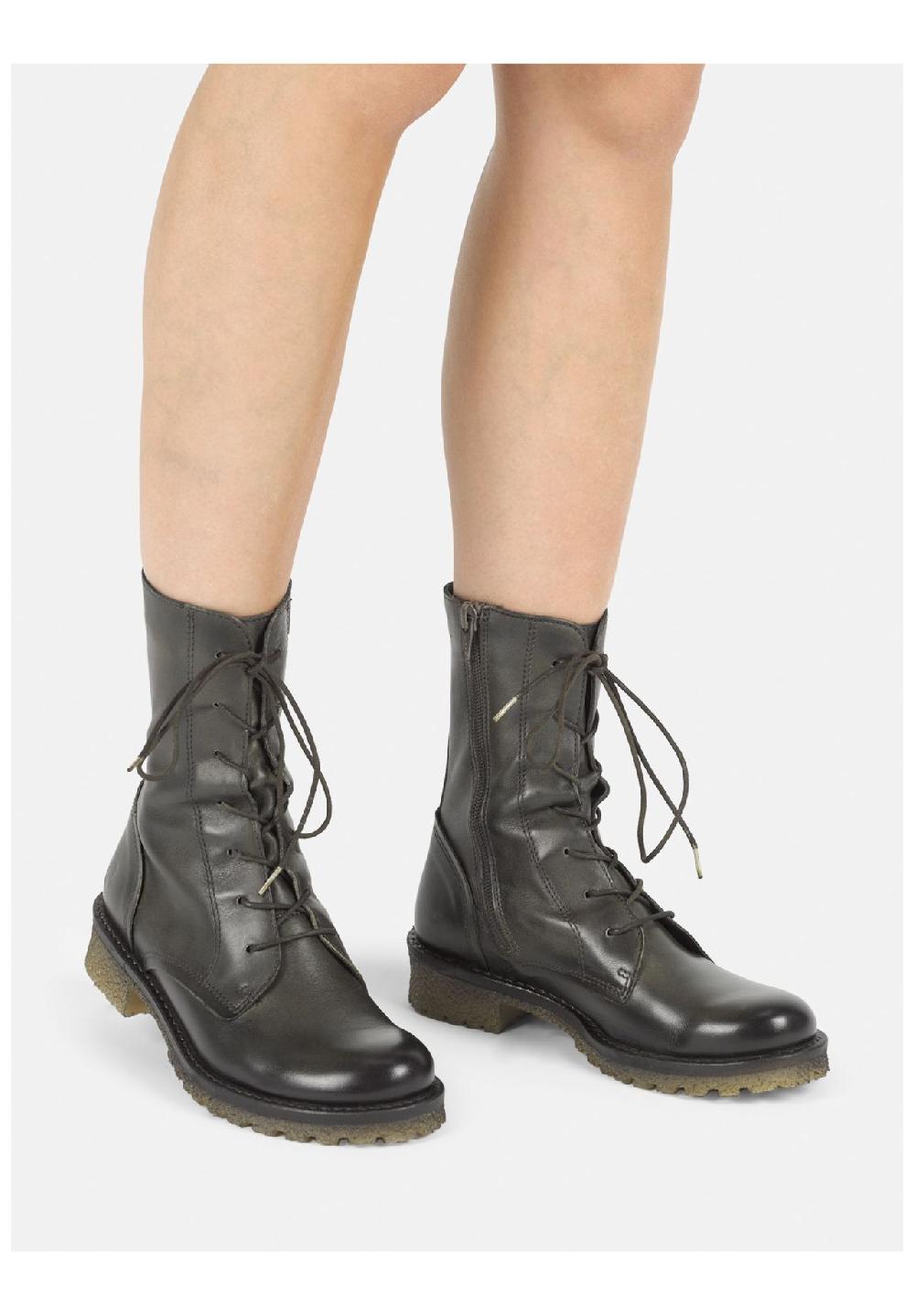 Felmini Leder Stiefelette Räumungsverkauf