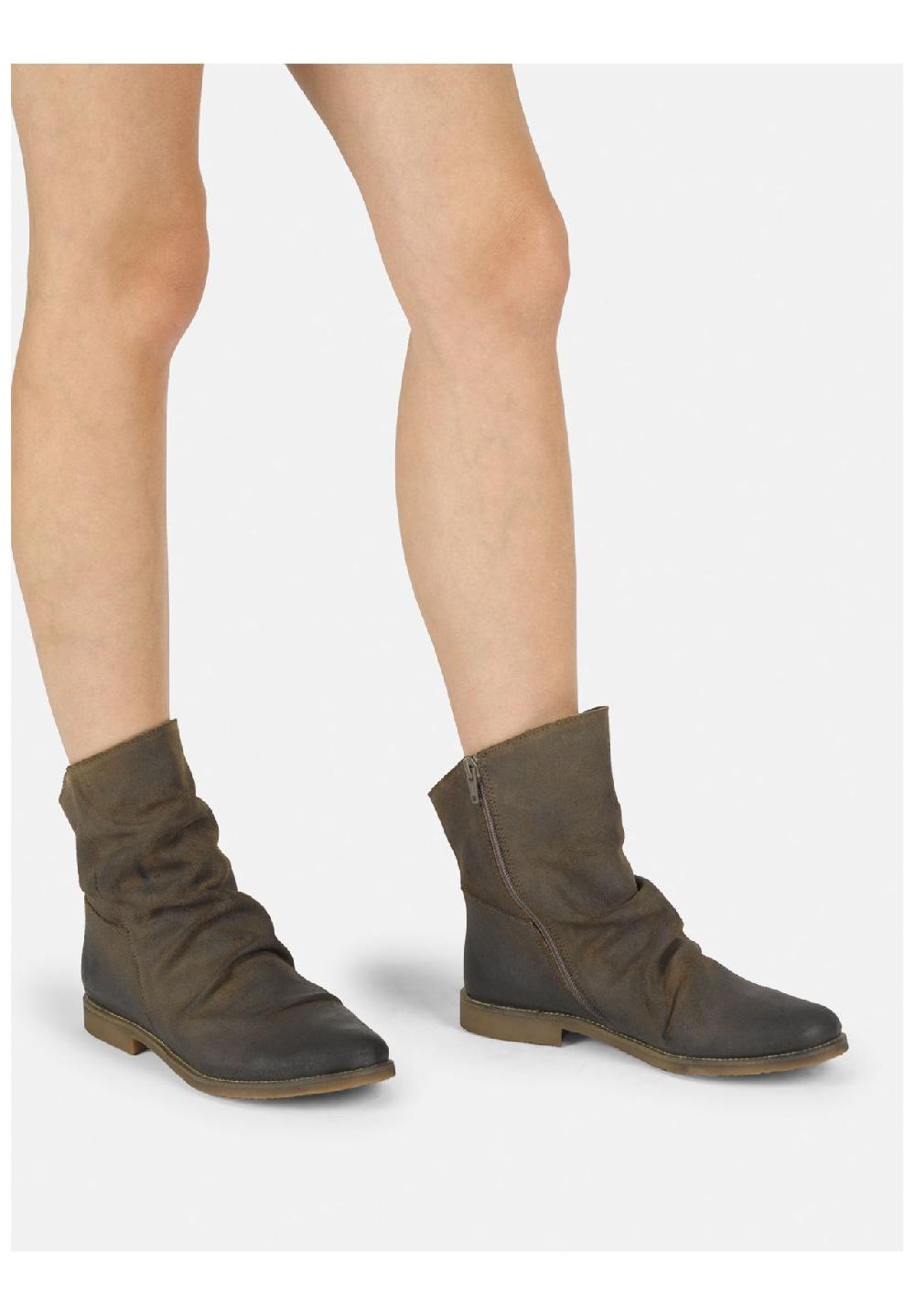 Felmini Veloursleder Stiefelette Tägliche Deals