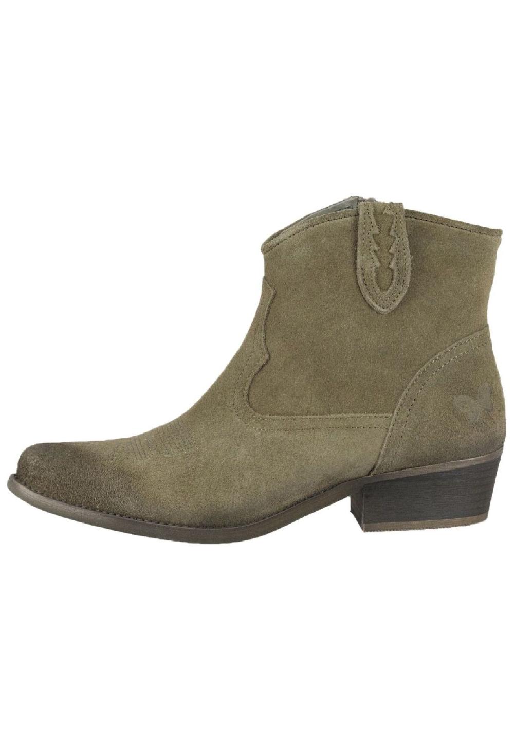 Felmini Veloursleder Stiefelette Sonderangebote