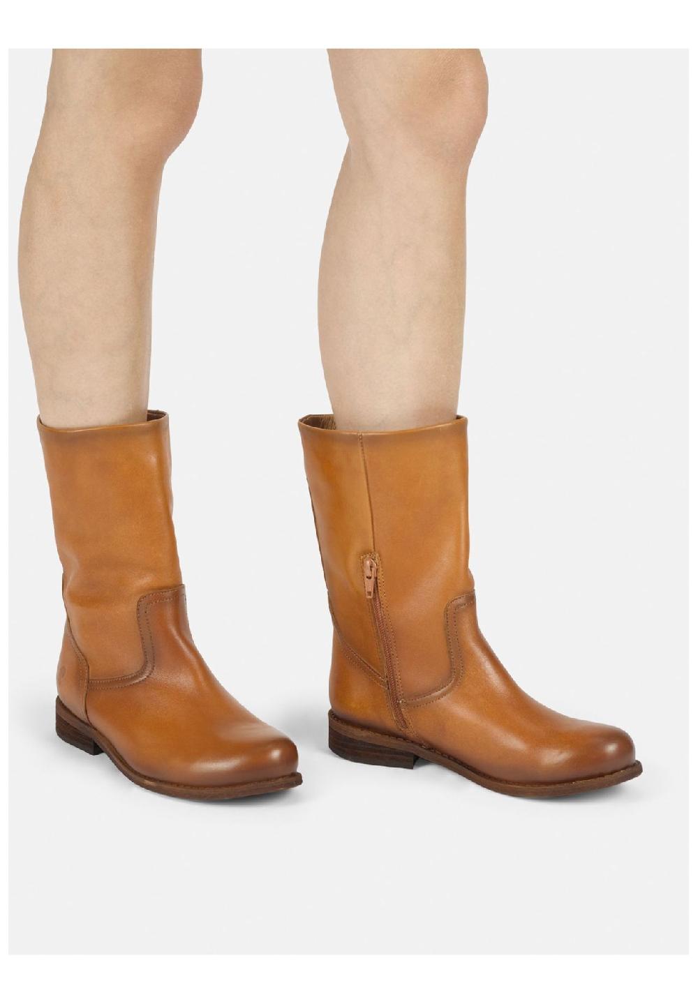 Felmini Leder Stiefel Tiefpreis