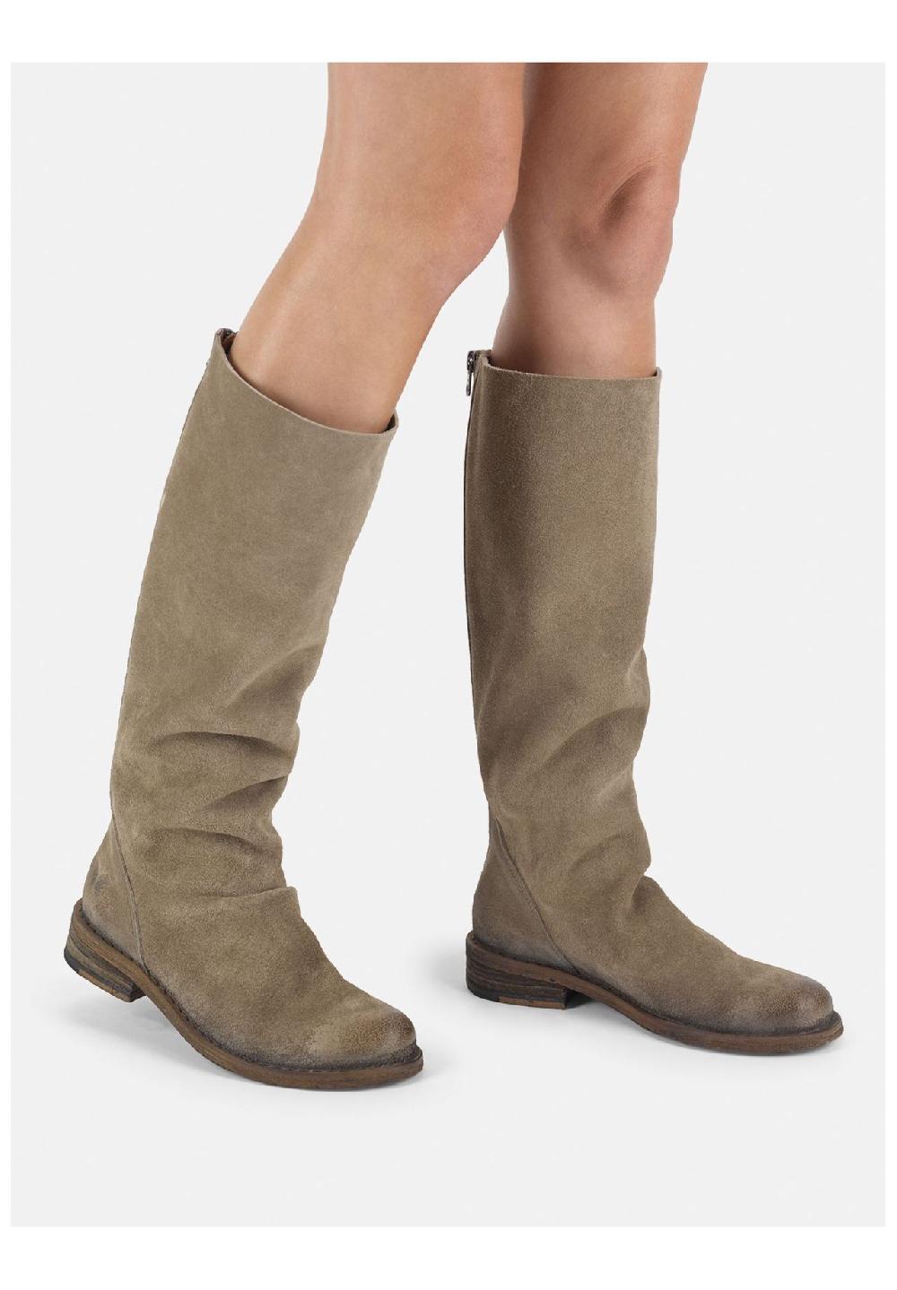 Felmini Veloursleder Stiefel Letzter Tag