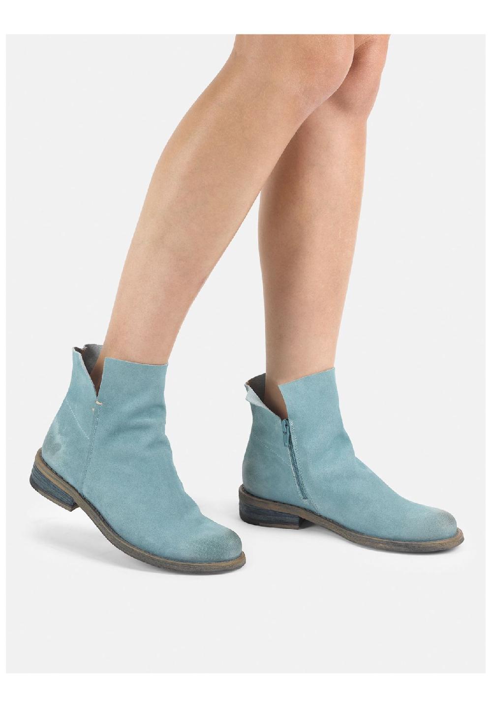 Felmini Veloursleder Stiefelette Bis zu 60% Rabatt