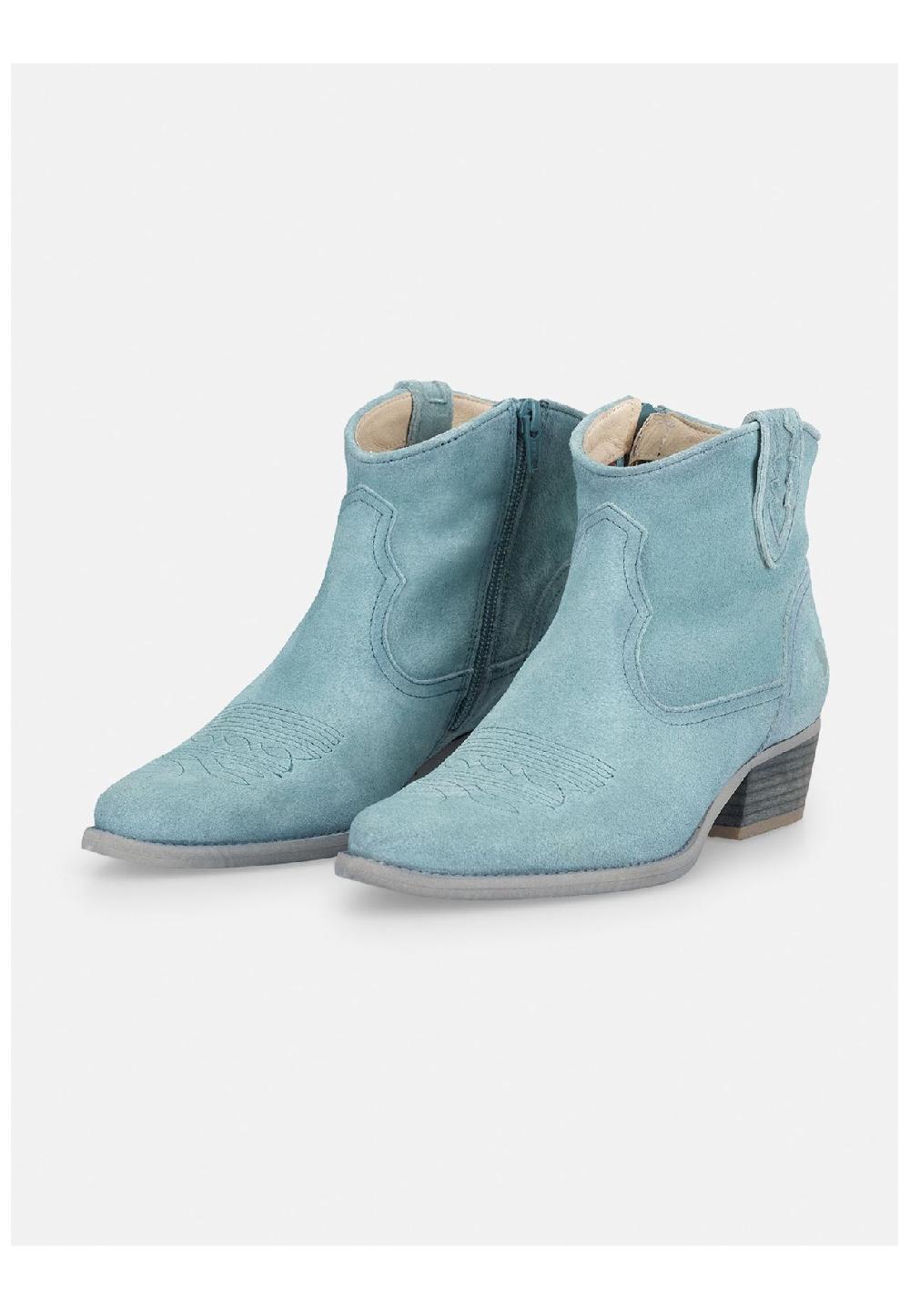 Felmini Veloursleder Stiefelette Bis zu 65% Rabatt
