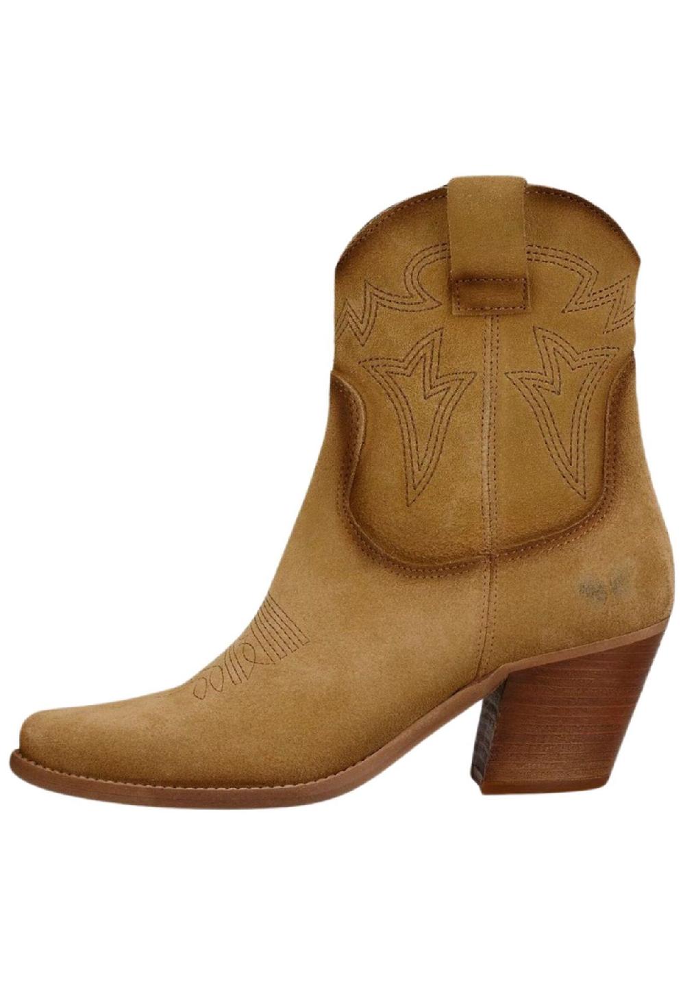 Felmini Veloursleder Stiefelette Nur für heute