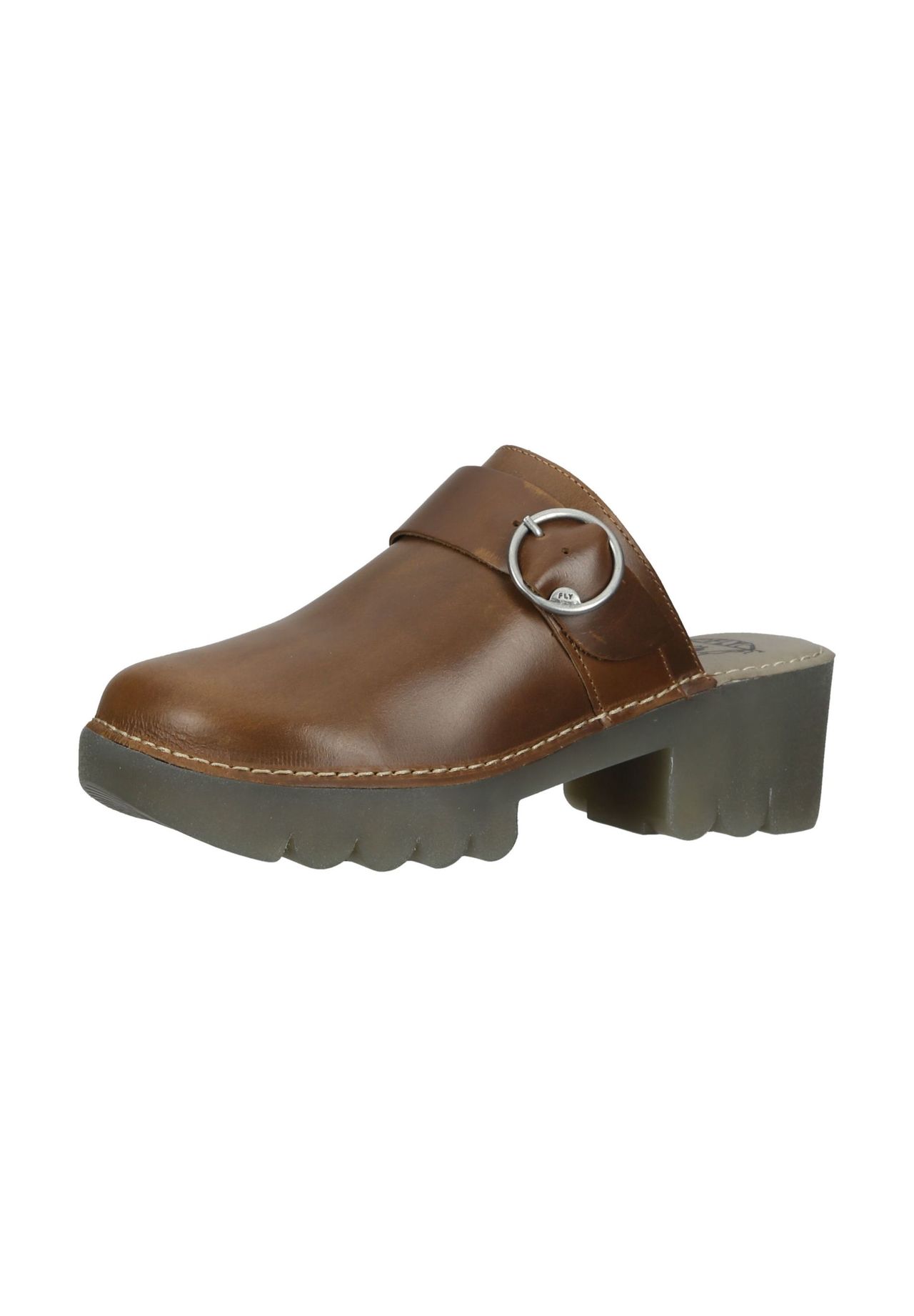 Fly London Leder Clogs 50% Rabatt mit kostenlosem Versand