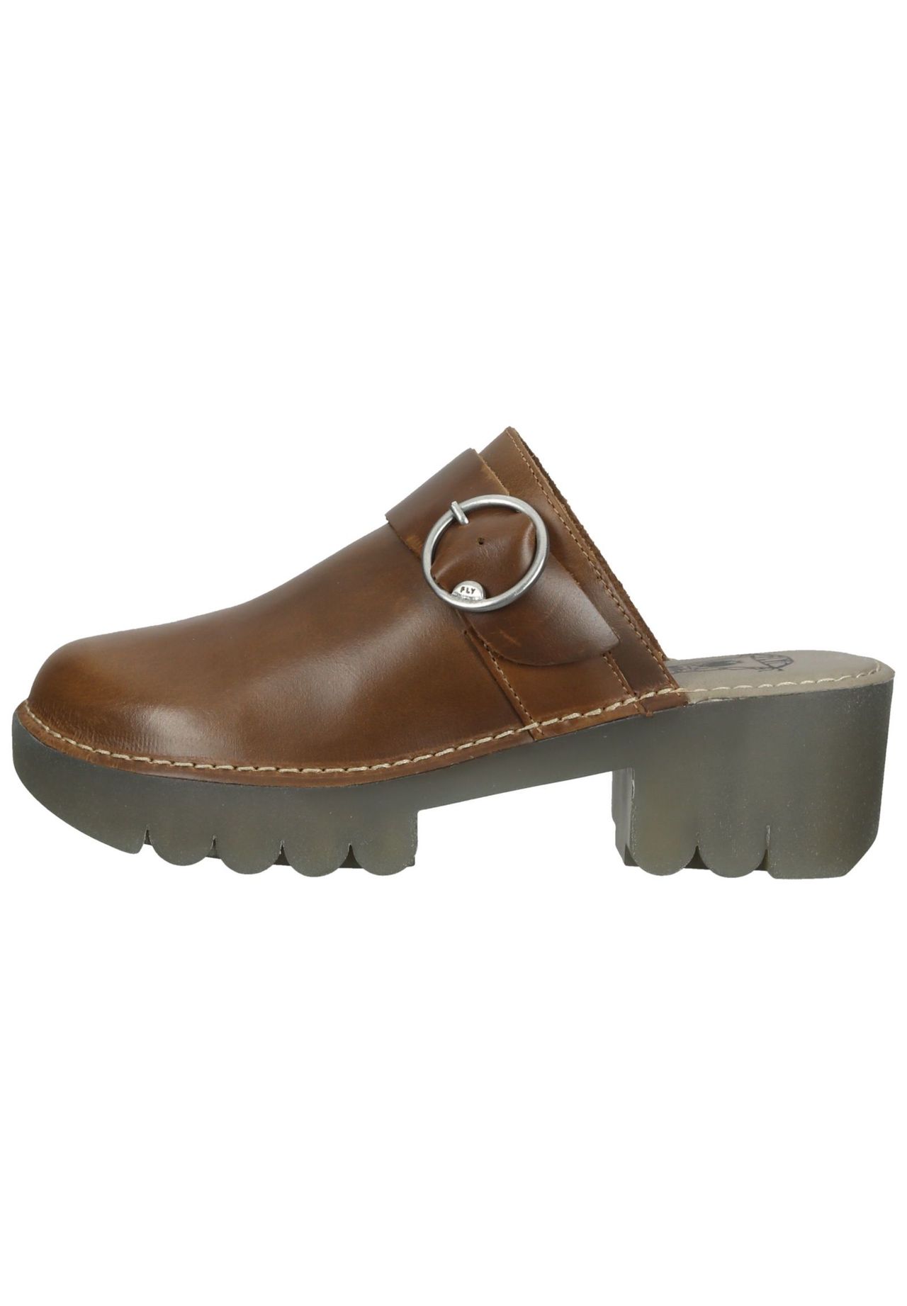 Fly London Leder Clogs 50% Rabatt mit kostenlosem Versand