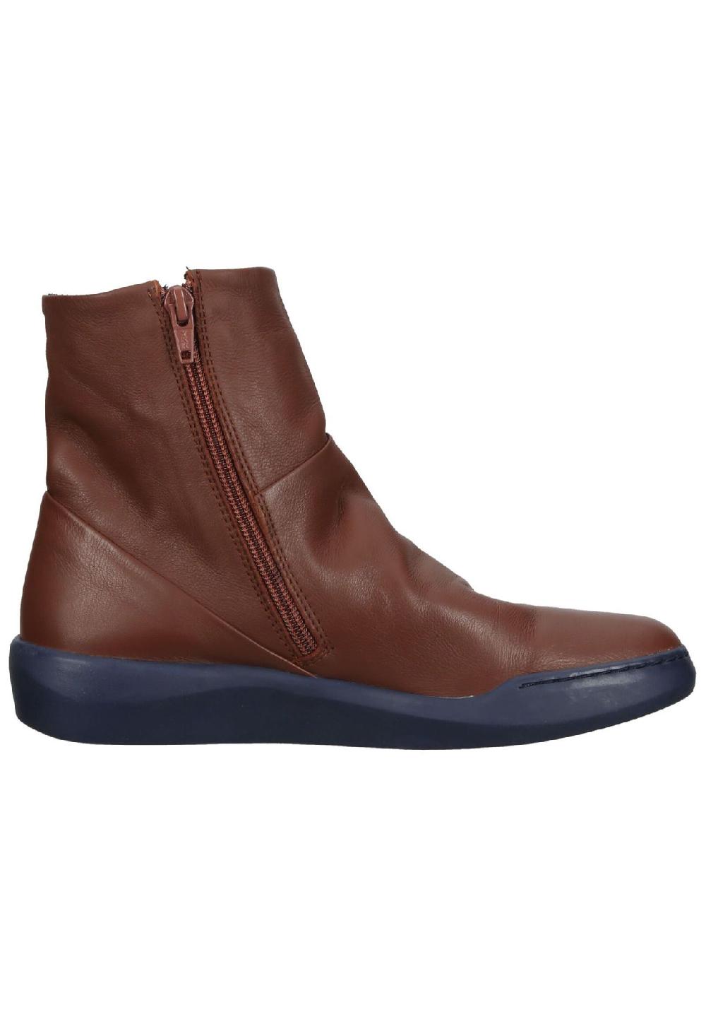 softinos® Leder Stiefelette Fabrikverkauf