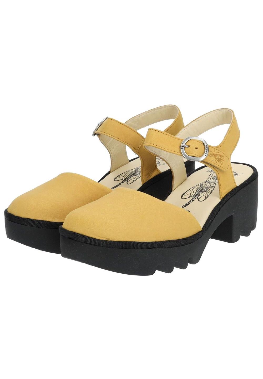 Fly London Leder Sandalen Black Friday
