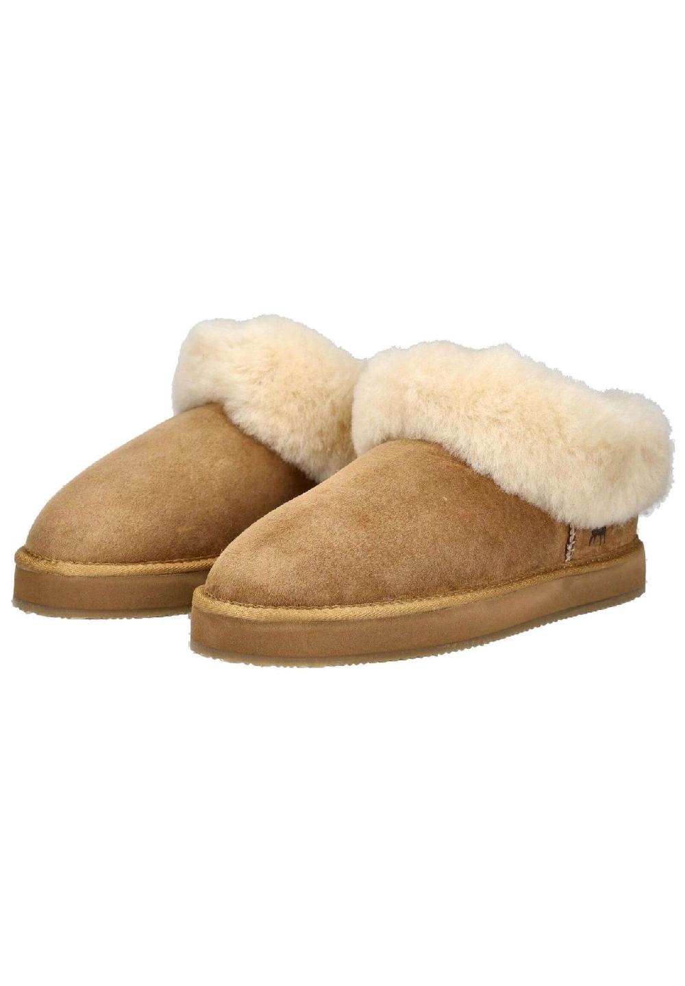 Shepherd's Veloursleder Hausschuhe Letzter Tag