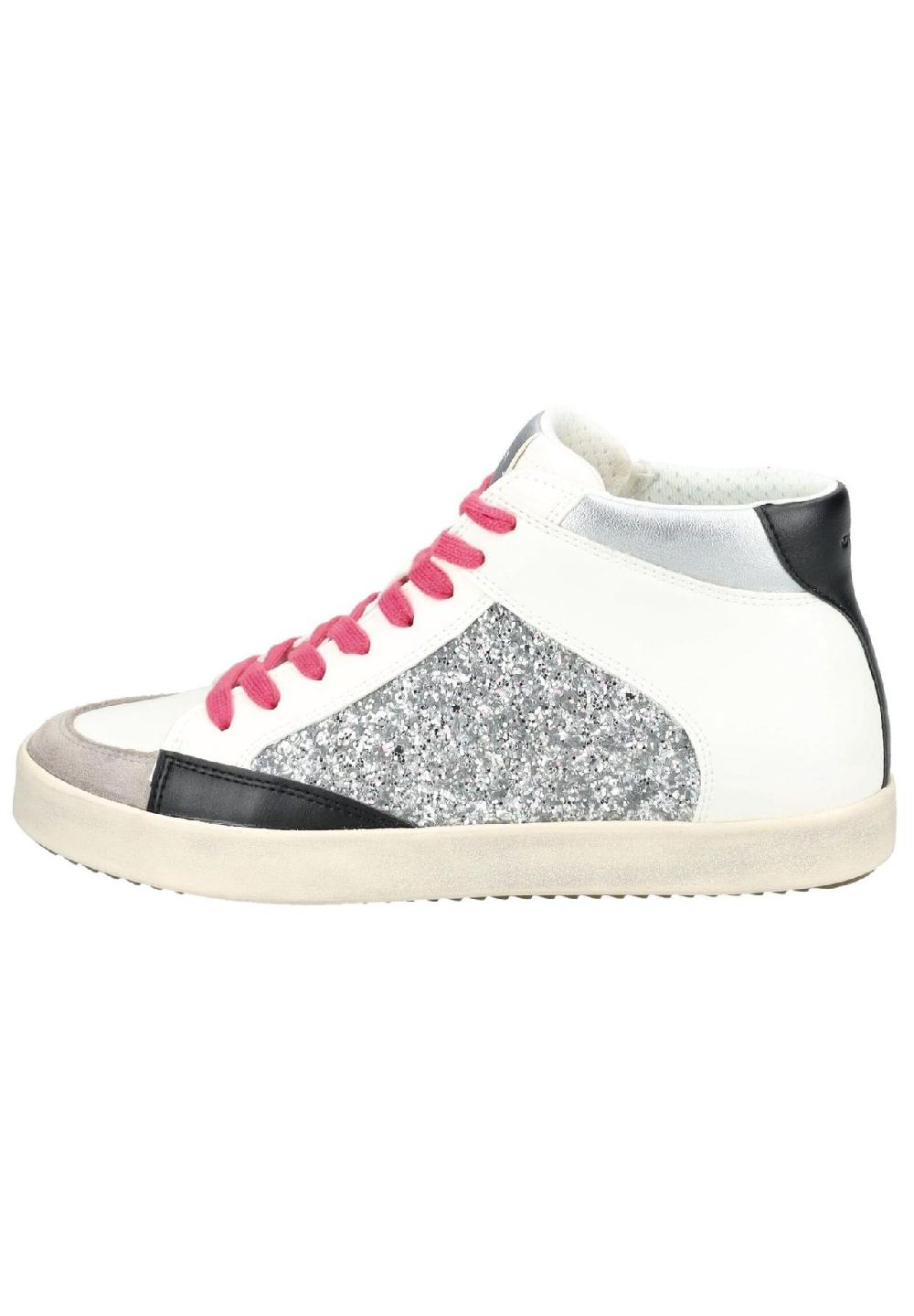 GEOX Lederimitat/Textil Sneaker Bis zu 50% Rabatt