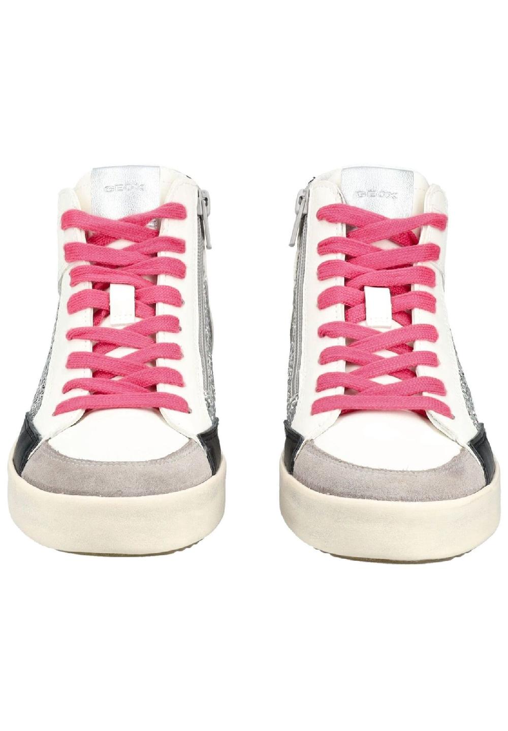 GEOX Lederimitat/Textil Sneaker Bis zu 50% Rabatt