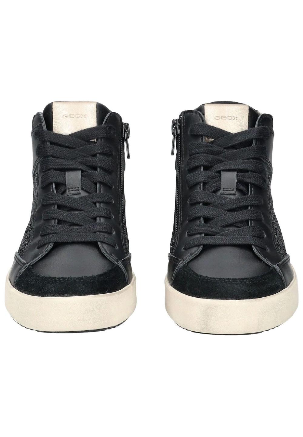 GEOX Lederimitat/Textil Sneaker Bis zu 60% Rabatt
