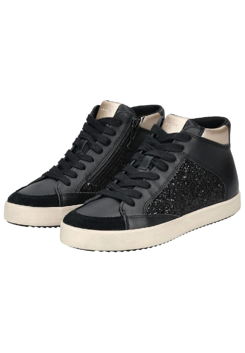 GEOX Lederimitat/Textil Sneaker Bis zu 60% Rabatt