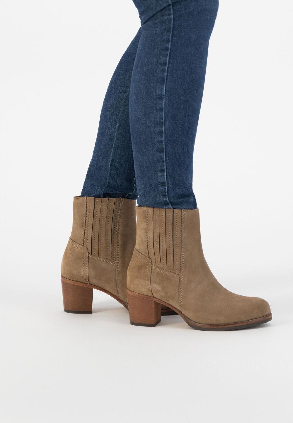 mysa Chelsea Stiefel Pentas Suede Kostenlose Rückgabe