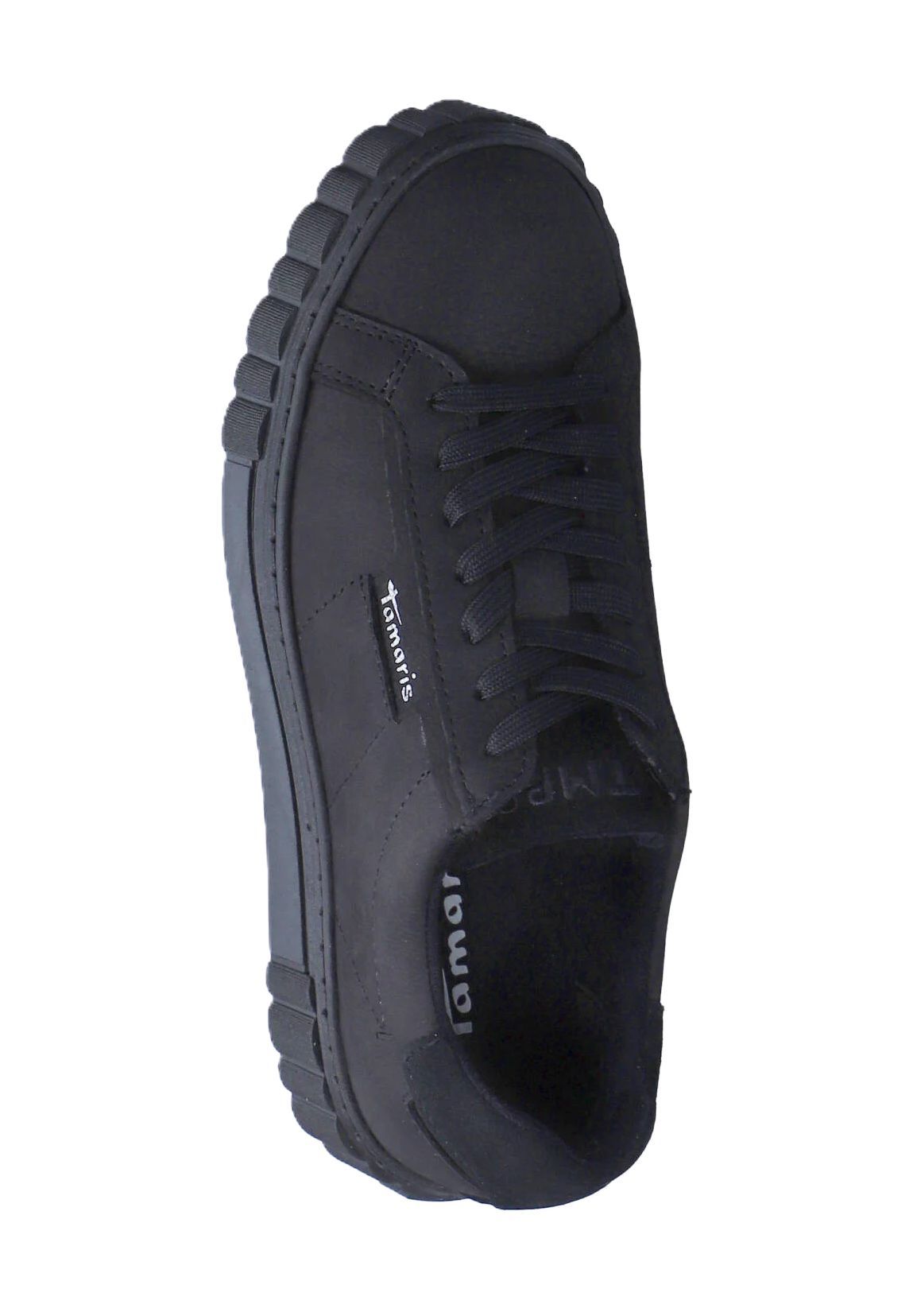 Tamaris Sneaker Leder Plateau für Damen Kostenloser Versand