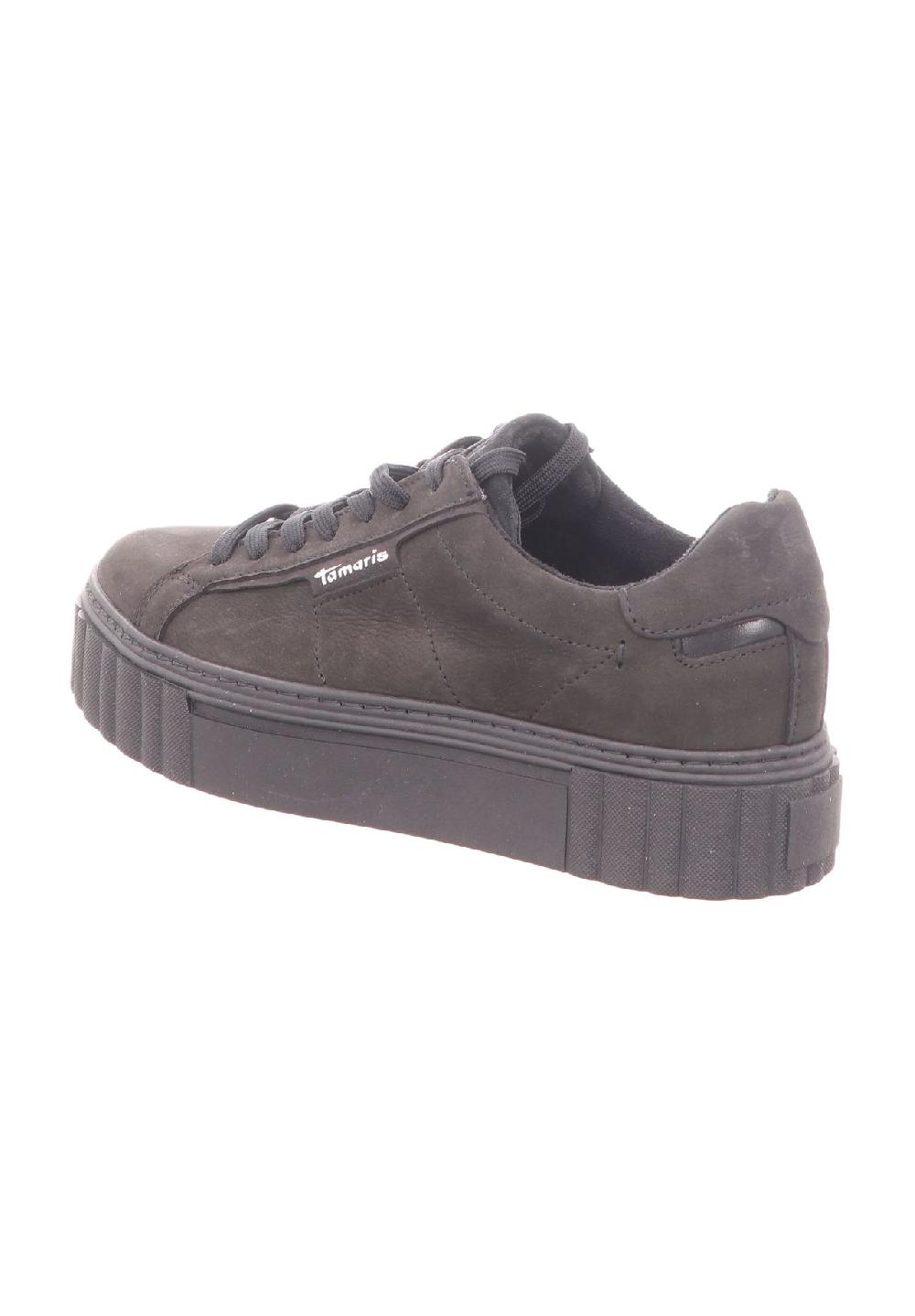 Tamaris Sneaker Leder Plateau für Damen Kostenloser Versand