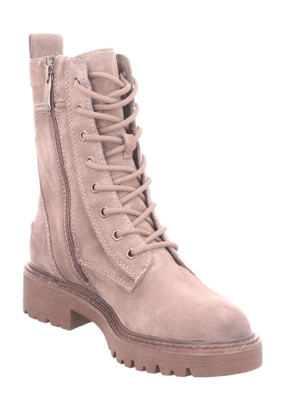 Tamaris Schnürstiefeletten Leder Zuglasche für Damen Top Angebot