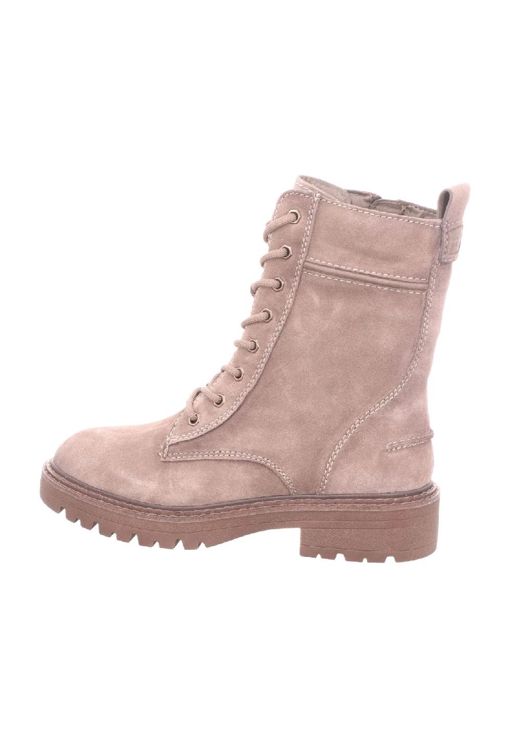 Tamaris Schnürstiefeletten Leder Zuglasche für Damen Top Angebot