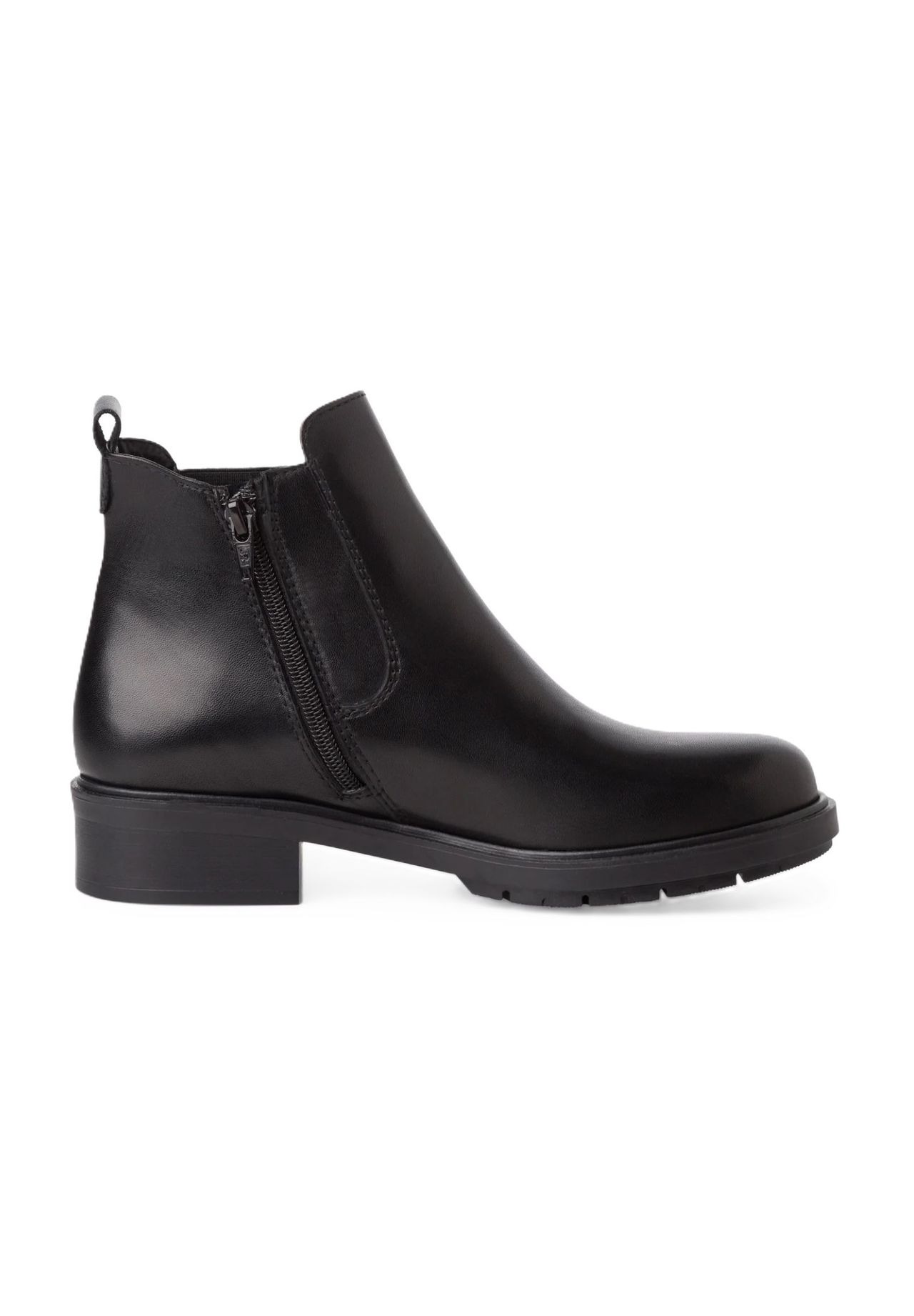 Tamaris Chelsea Boots Leder Zuglasche für Damen Zeitlich begrenztes Angebot